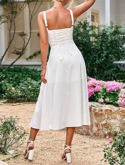 Soft Breeze Midi Dress